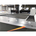 cnc metal pipe flat sheet cutting laser fiber